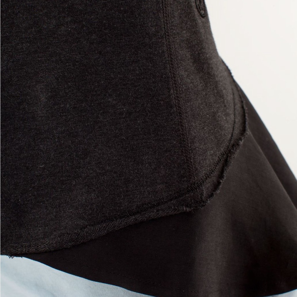 Lululemon Pull Me Over Gray Sweatshirt Hoodie Size 8 - Picture 2 of 7